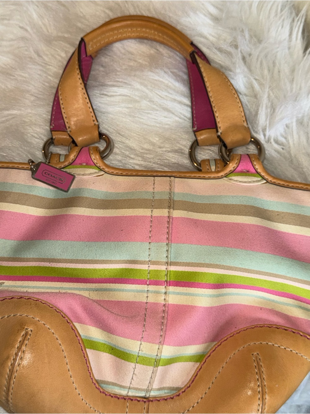 Coach soho y2k multicolored bag - Picture 9 of 12